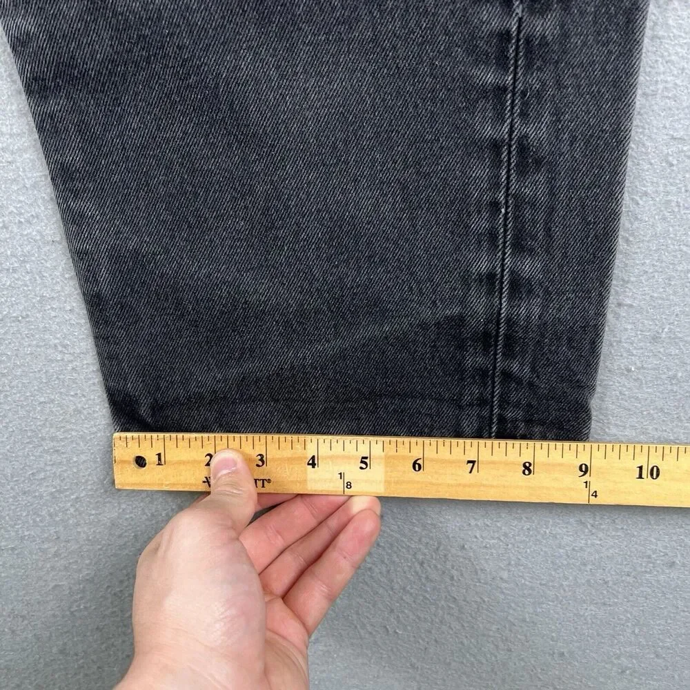 Levi’s 505 Jeans Men’s 40x32 Black Denim Regular‎ Fit Mid Rise Pants